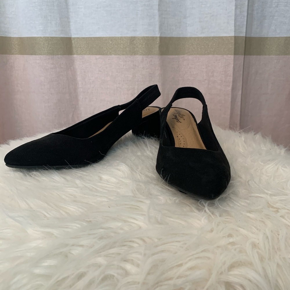 Black heels
